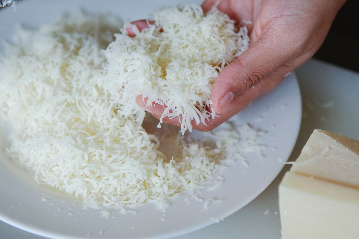 Getting ready to make creamy baked mac and cheese