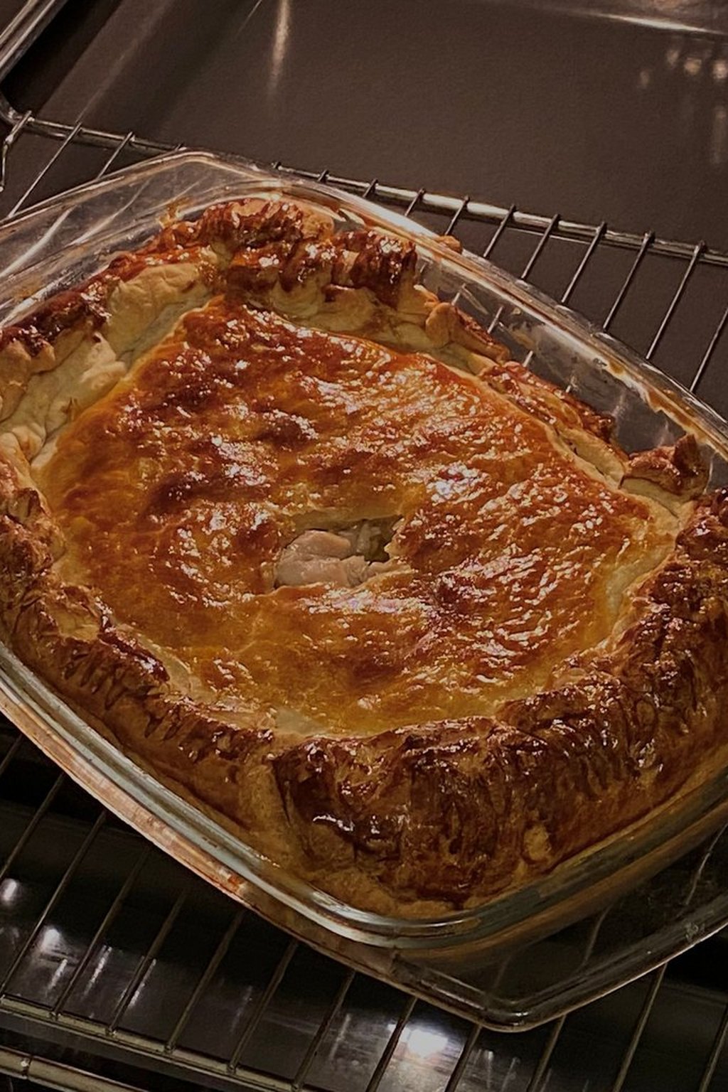 Close up of shepherd's pie