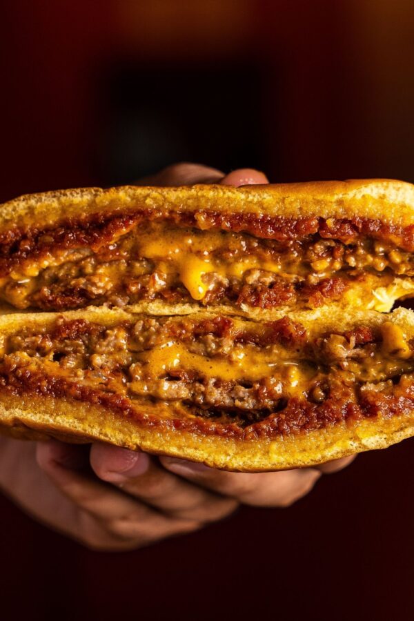 Close up of homemade sloppy joes