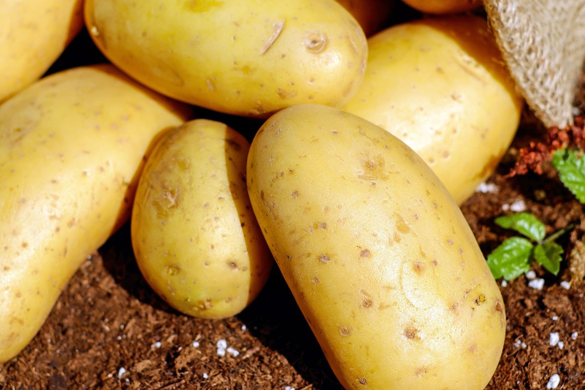 Getting ready to make crispy garlic parmesan potatoes