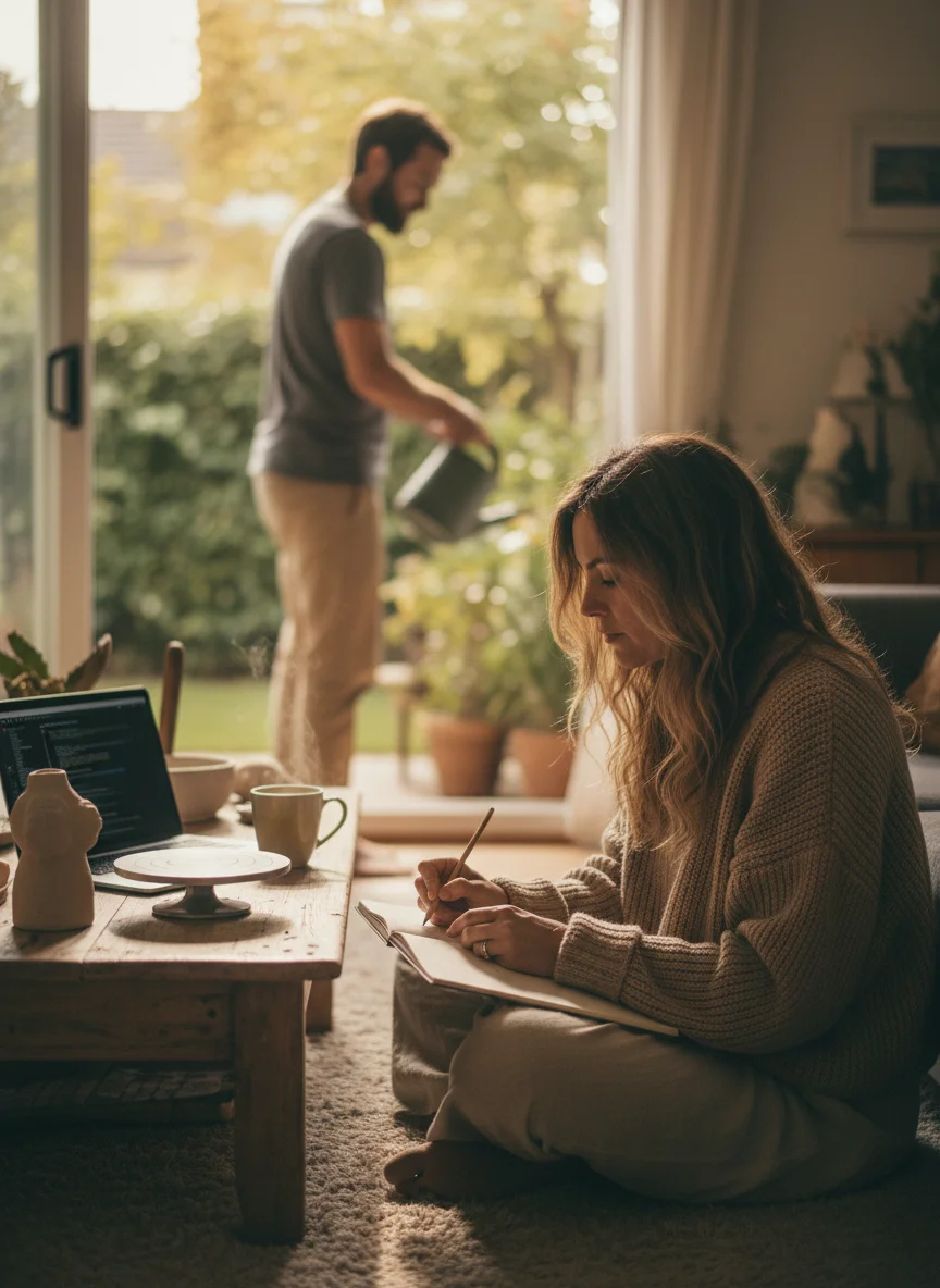 Intense Focus on Personal Hobbies and Career