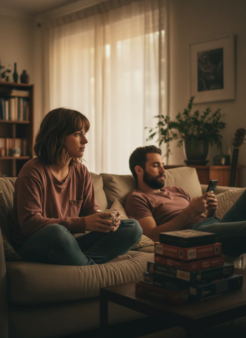 You Act More Like Roommates Than Spouses