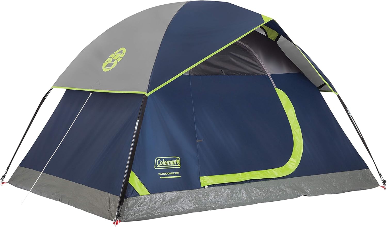 Coleman Sundome Camping Tent with Rainfly Weatherproof Shelter
