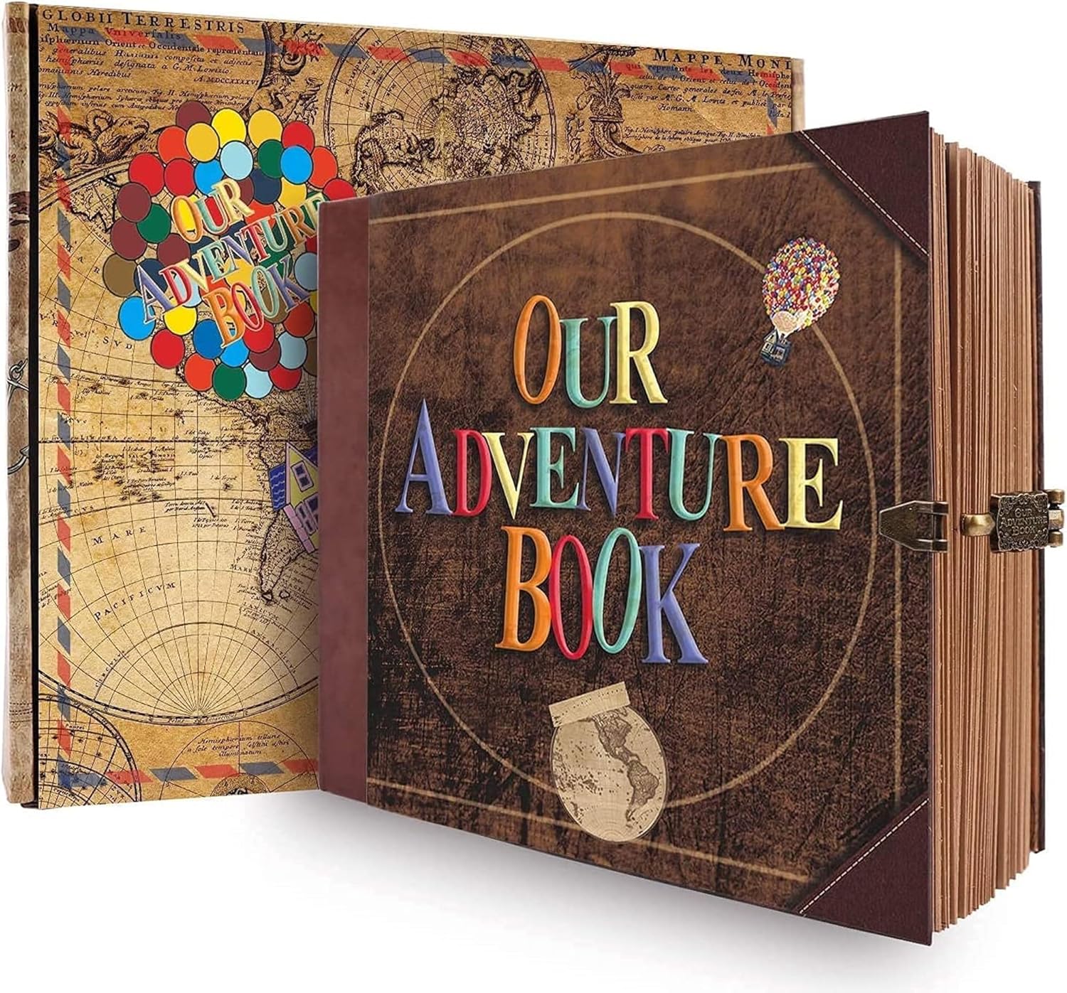 JIMBON Our Adventure Book Vintage Scrapbook Album