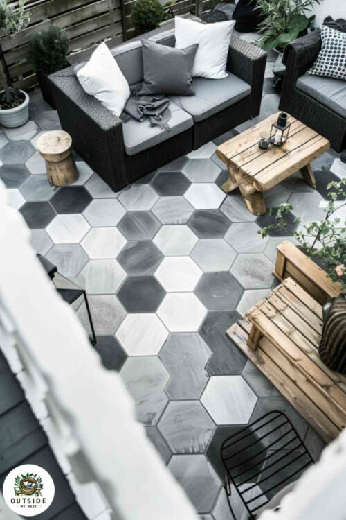 25 Trendy Small Patio Tile Ideas Outside My Nest