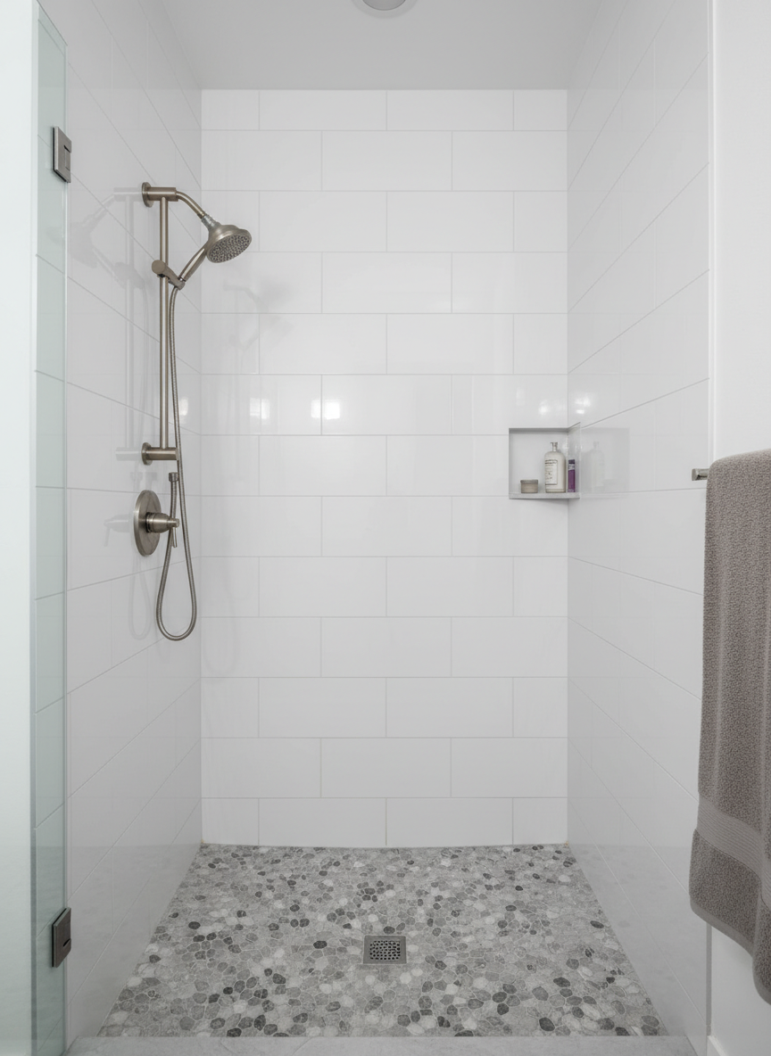 Showers Lacking Seating Options