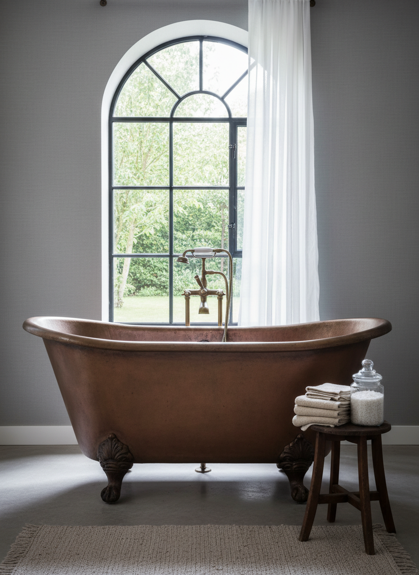 High-Sided Clawfoot Tubs