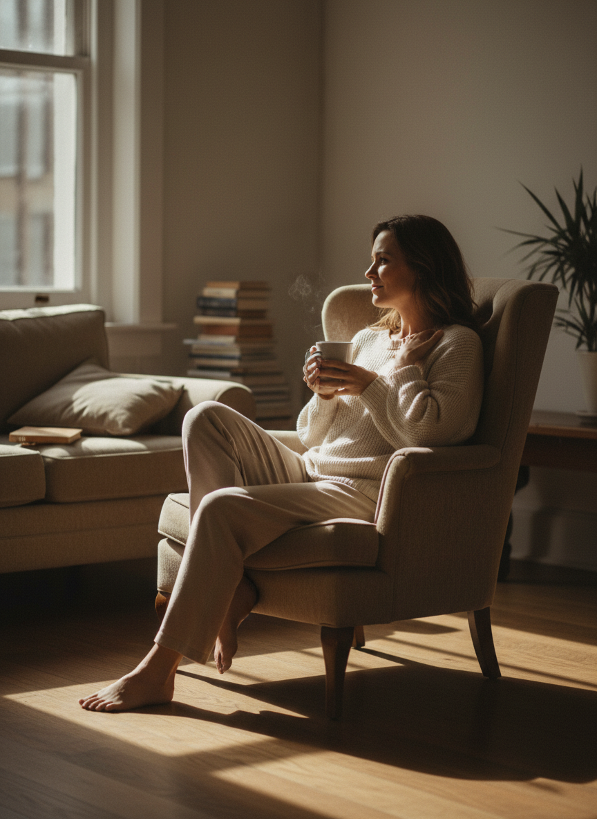 Relief at His Absence