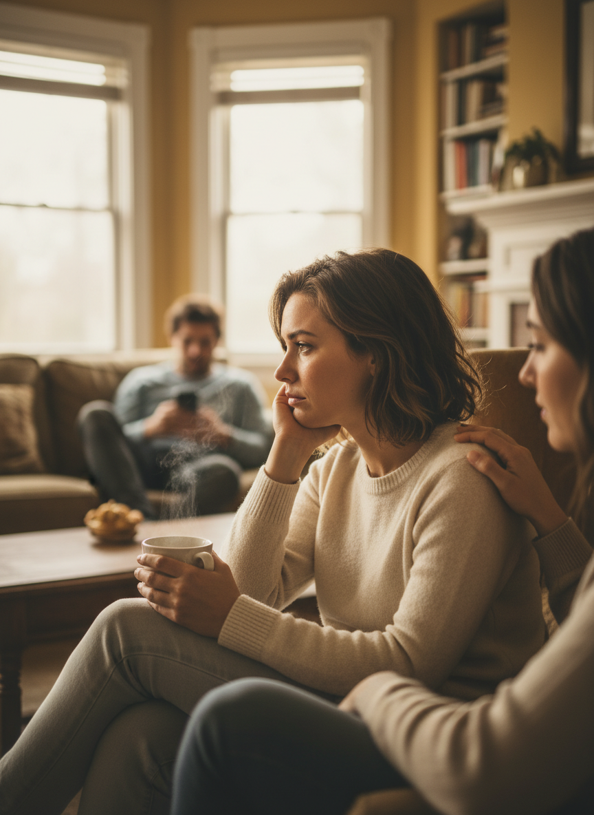 Seeking Emotional Support Elsewhere