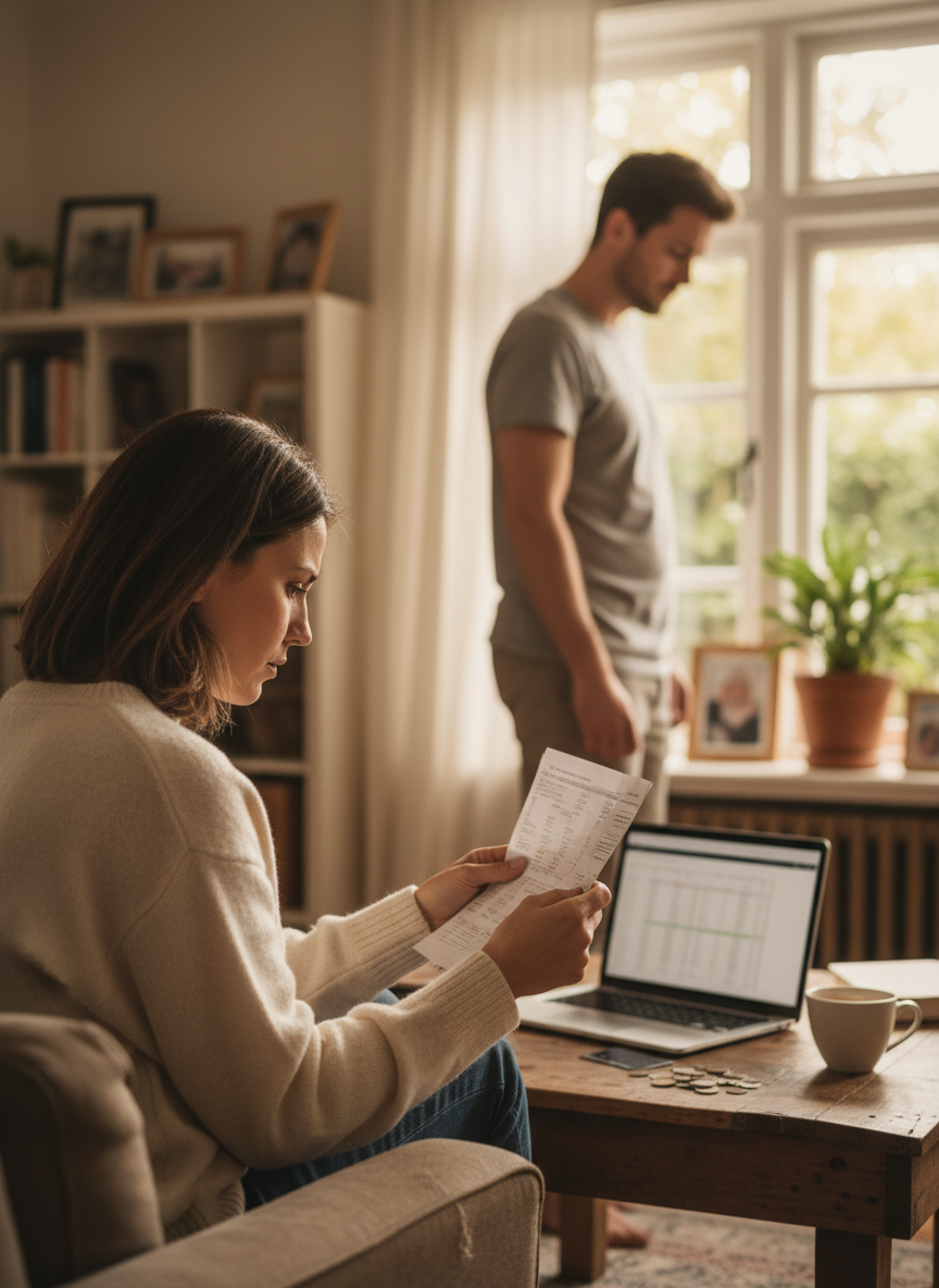 Unexplained Spending Disrupting Shared Financial Peace